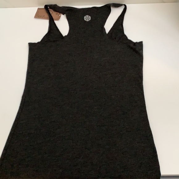 BRAND NEW Binka Racerback tank, smokey grey, Size XS - Picture 4 of 4